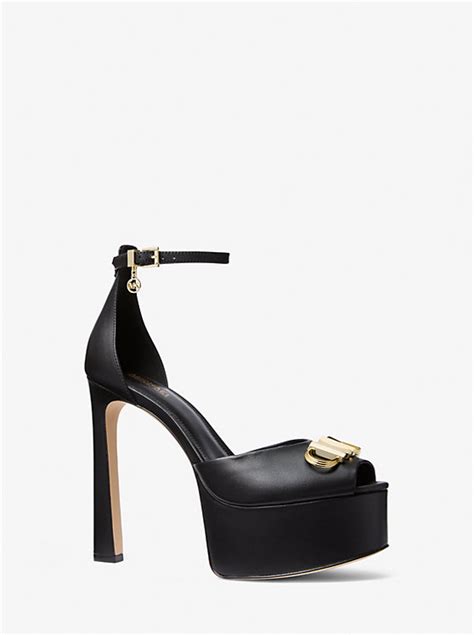 peeptoe stiefeletten michael kors|Martina Leather Peep.